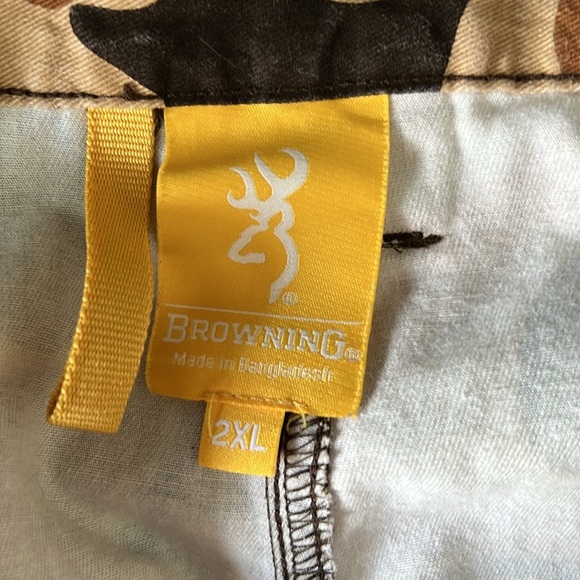 Browning men’s 2XL cargo camo pants - Picture 7 of 9